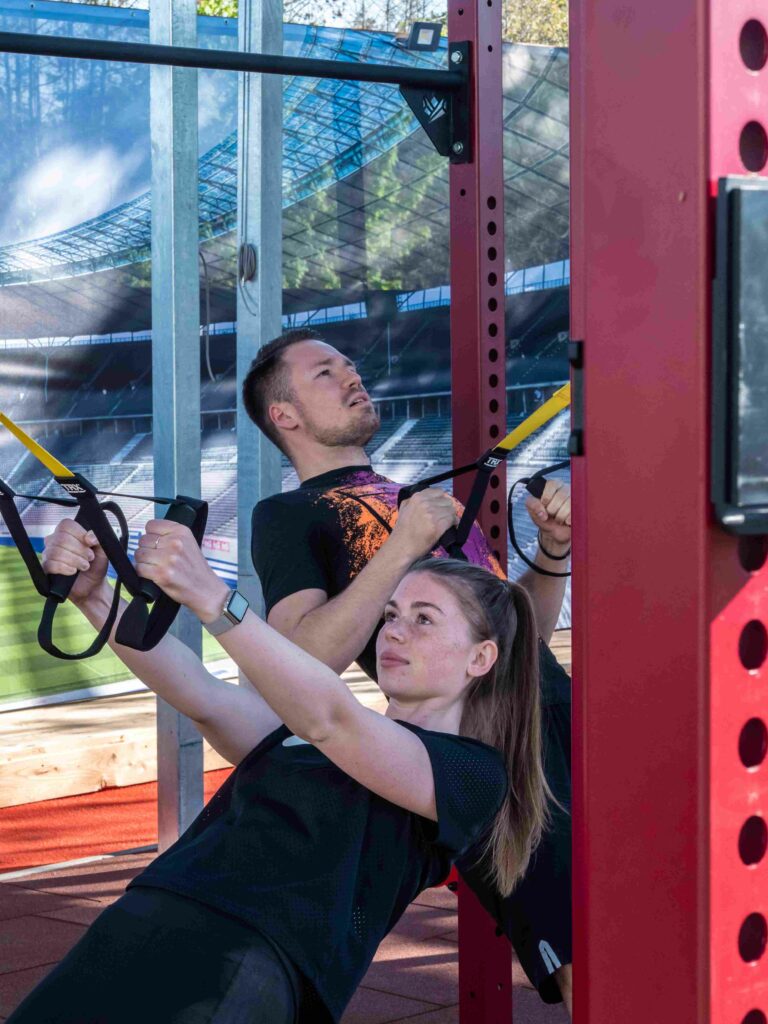 TRX Cage Outdoor Area Emely Sportpark Heppenheim